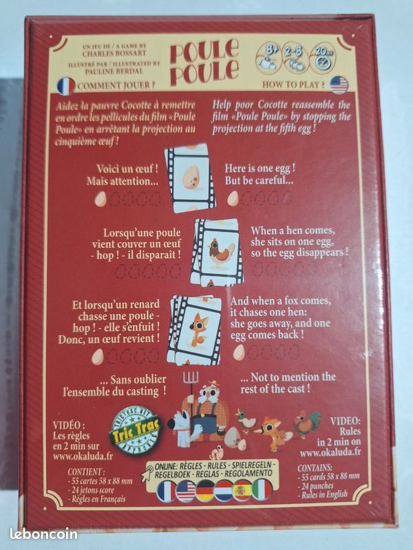 Jeux de société moderne : Twin It, 6 qui surprend, conspiration, Skyjo Action, Crack List, etc... (image 19)