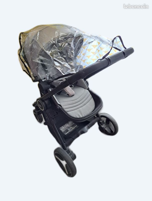 Vente Poussette combinée CHICCO Best Friend Pro Gris et noir - Main Image