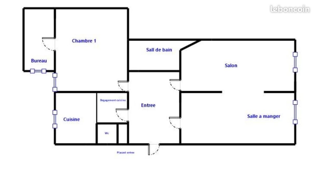 Appartement 3 pièces 62 m² · à Levallois-Perret · 62 m² · 520 000 €