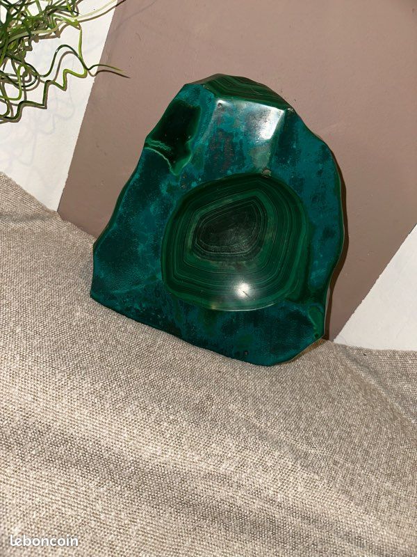 Vide-poche, Cendrier en malachite