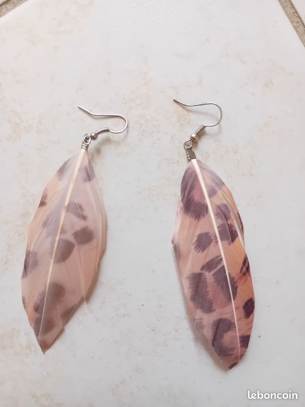 Vends boucles d'oreilles motif léopard (image 3)
