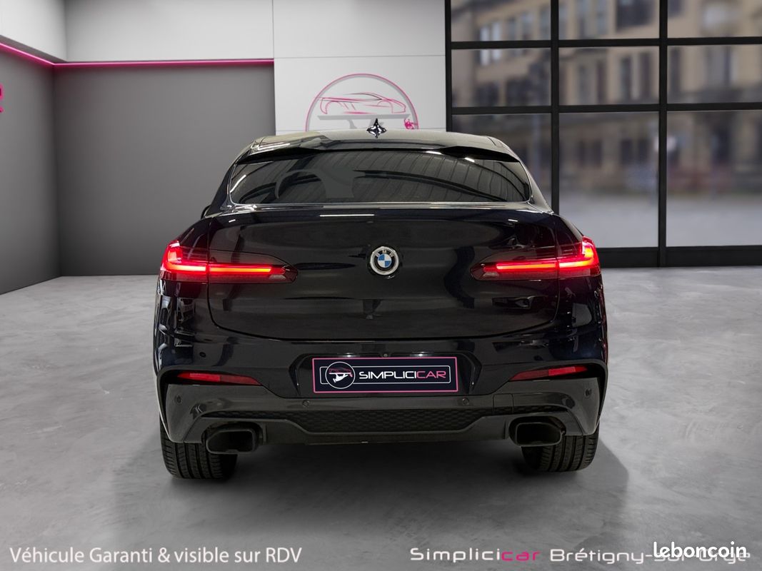 BMW X4 G02 M40d xDrive 326ch Caméra 360 Harman Kardon Volant / Sièges chauffants Ventilés Garantie 12 mois (image 7)