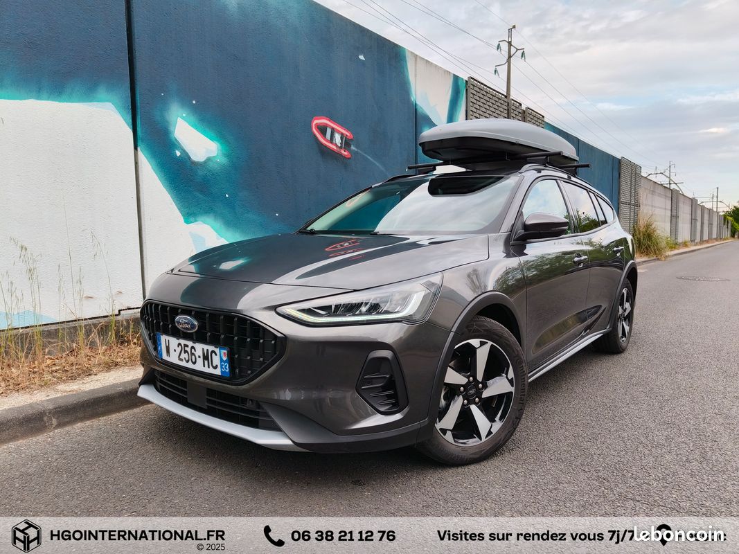 DESTOCKAGE - LE PLEIN POUR 35 EUROS - Focus SW - E85 ORIGINE - Garantie Ford 2028 - 19.990km - 1.0 Flexfuel 125cv, finition Active - Maintien de voie - Pack Hiver - Tarif clé en main (image 1)