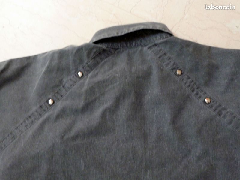 Chemise Homme Helix Manches Courtes, Boutonnée, Motifs à Carreaux, Avec Poches – XXL