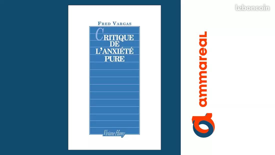 Critique de l'anxiété pure - Fred Vargas (image 1)