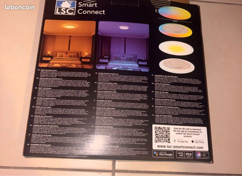 Neuf Lampe plafond smart Connect plafonnier (image 2)