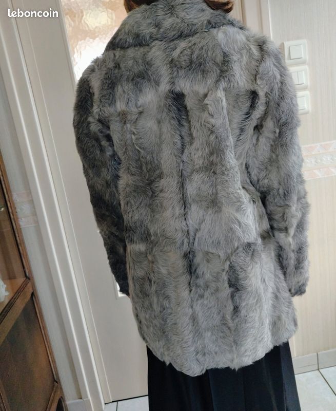 Veste vintage fourrure (image 8)