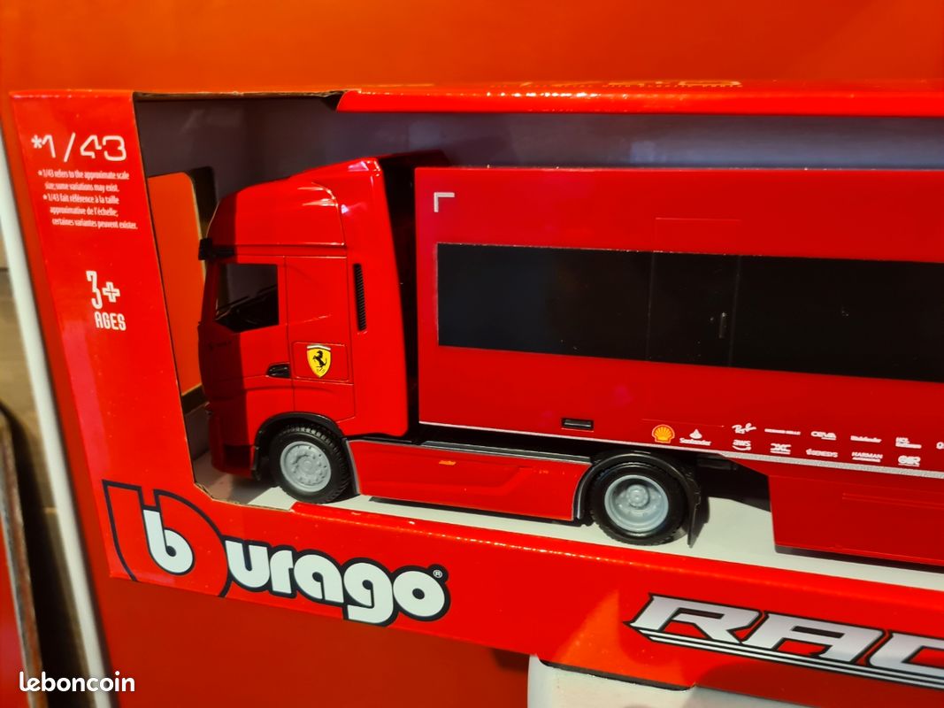 LE3093 LBS ELIGOR 5429 1/43 1:43 Camion Iveco Scuderia Ferrari
