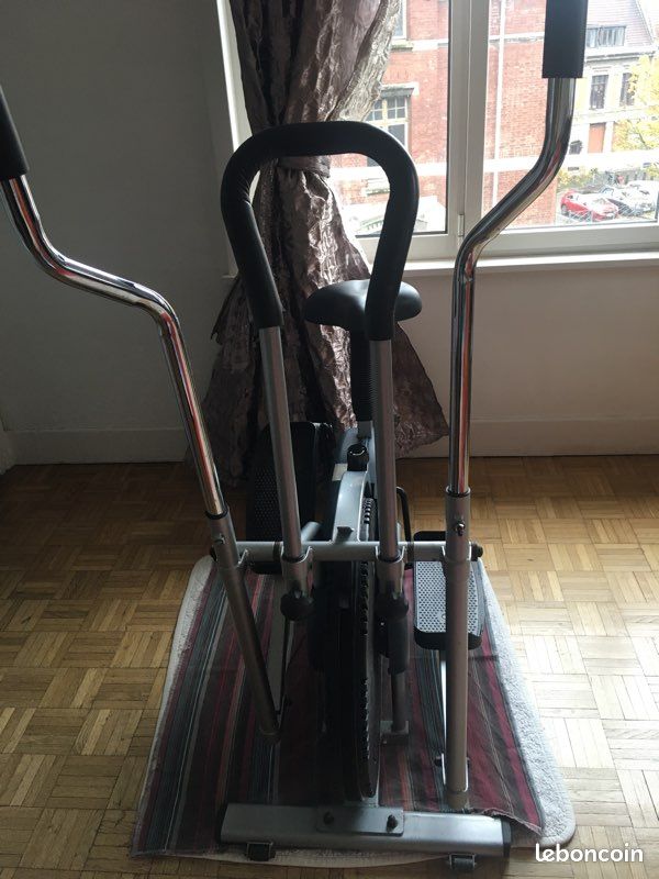 Vélo d'appartement 2 en 1 vélo + elliptique DD (image 2)