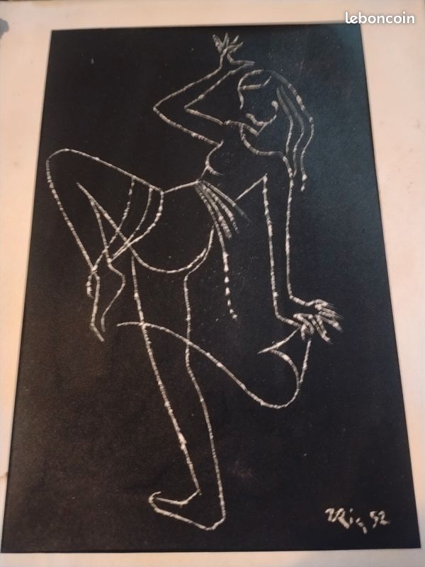 Gravure de Théo rigaut 1952 (image 1)