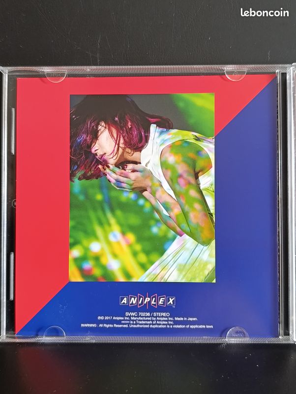 CD Sword Art Online x Catch the Moment Lisa Manga Anime Pop Rock Musique Original Soundtrack (image 5)