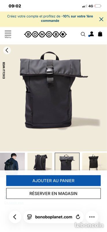 🎒 sac à dos 🎒 ….bonobo….. (image 1)