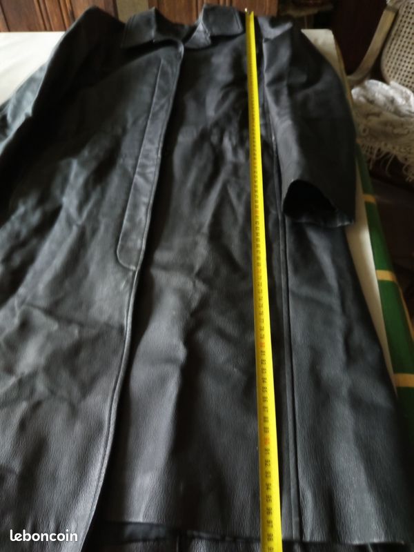 Manteau simili cuir T 38 (image 10)