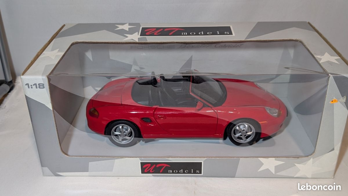 1/18 Porsche Boxster ut models rouge (image 5)