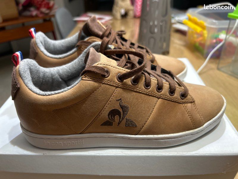 Baskets Basses Le Coq Sportif Chaussure Femme Pas Cher Chaussure