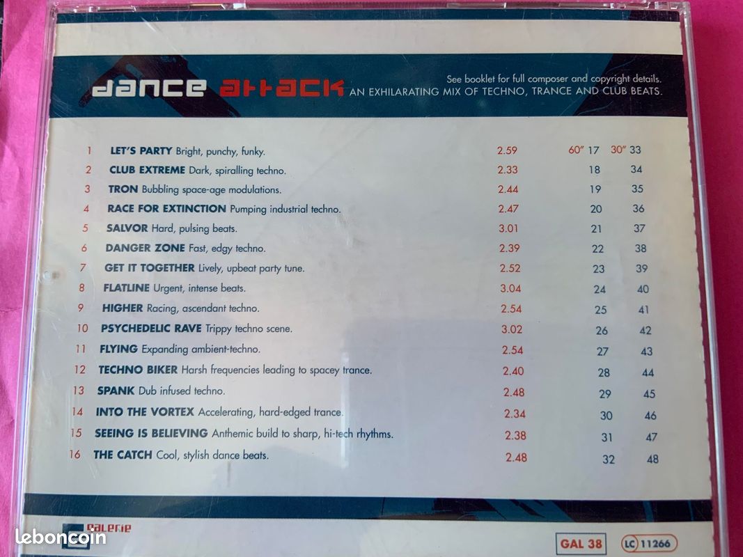 Dance attack exhilarating mix of techno (image 2)