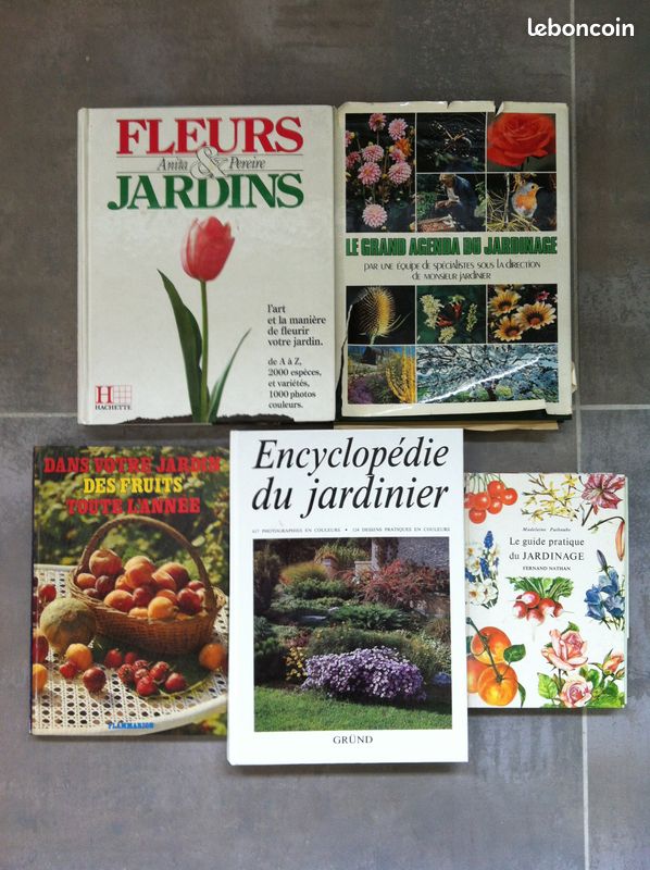 5 gros livres sur le jardinage (image 1)