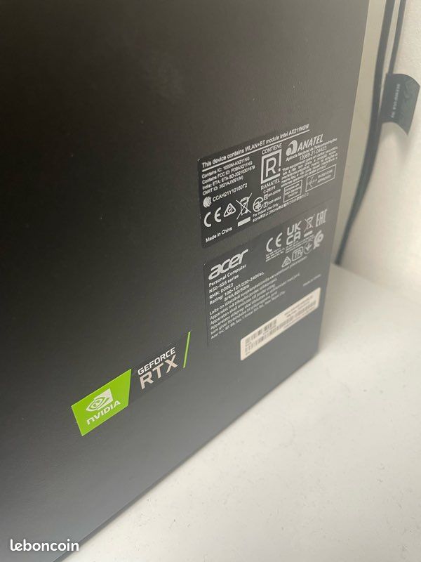 PC Gaming Acer Nitro 50 (2024) - Intel i7 14e Gen - RTX 4060 - 32Go RAM (image 4)