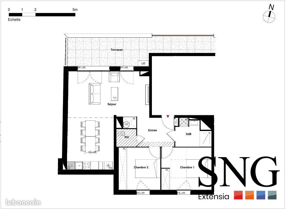 Appartement 3 pièces 71 m² · à Labarthe-sur-Lèze · 71 m² · 341 900 €