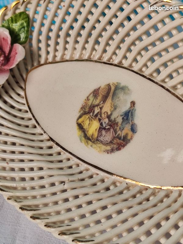 Corbeille vide-poche céramique Mallorca vintage (image 4)