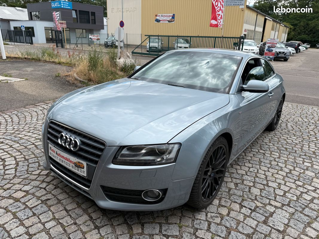 AUDI A5 Coupé S.LINE 2.7 TDi V6 24V Multitronic (8 rapports) 190 cv Boîte auto/2010/CLIM /GPS (image 1)
