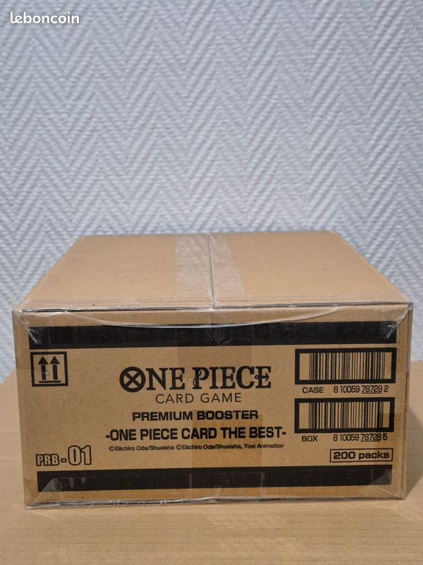 One Piece TCG - Case of 10 Displays of 20 Boosters PRB-01 Premium Booster One Piece (image 1)