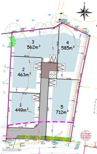 Terrain 449 m² · à Sainte-Anne-d'Auray · 130 000 €