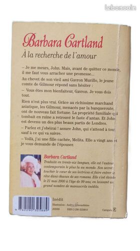 [Livre] A La Recherche De L'Amour - Bon état (image 3)