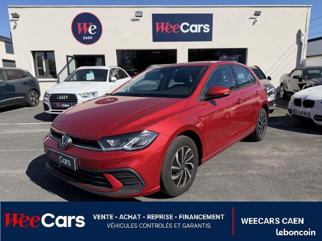 VOLKSWAGEN POLO 1.0 TSI 95ch Life DSG7 - CarPlay - Caméra - Digital CockPit (image 1)