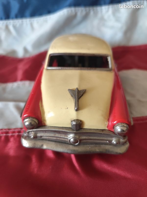 JOUET ANCIEN FORD galaxie police friction japan TN nomura ? tin toy
