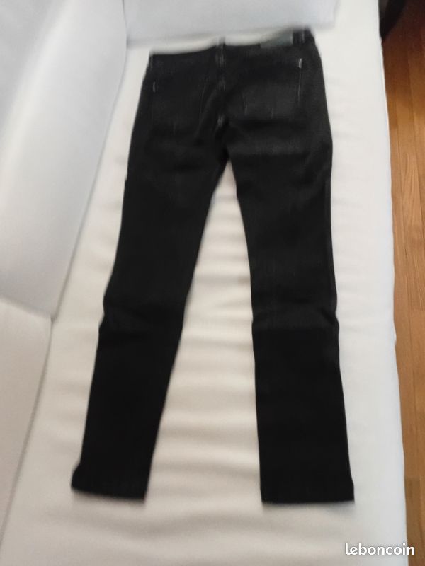 Jean noir 38 Zara low rise skinny (image 7)