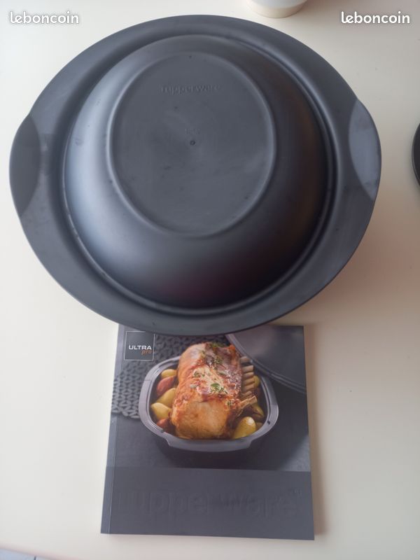 Cocotte Ultra Pro Tupperware 5,7 L – Parfait état, Avec Livre De Recettes Inclus