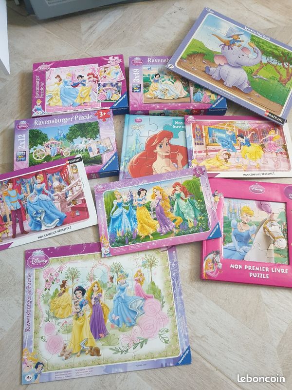 Lot puzzles Disney complets (image 1)