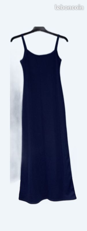 Robe simple bleu marine T2 - Mélo94 (image 1)