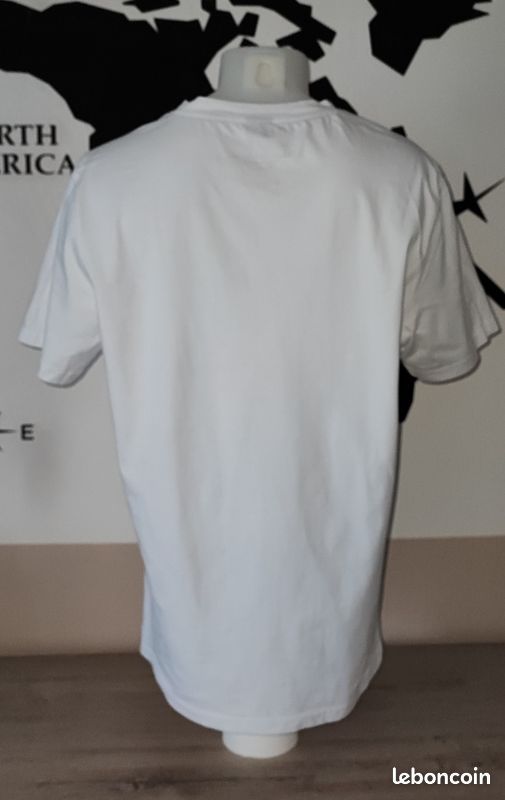 T-shirt Hugo Boss Blanc – Taille XL, Coton, Manches Courtes, Très Bon état