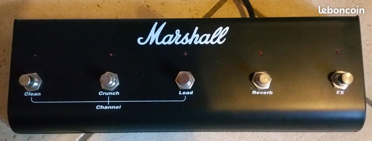 Marshall JCM2000 SIGNATURE TOUT LAMPE 60W TRIPLE SUPER LEAD AVEC FOOTSWITCH 5 CANAUX (image 4)