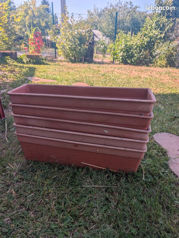 5 Jardinières 60cm (image 1)