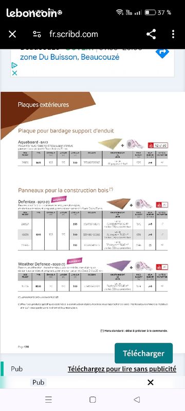 Bande adhésive Siniat (image 4)