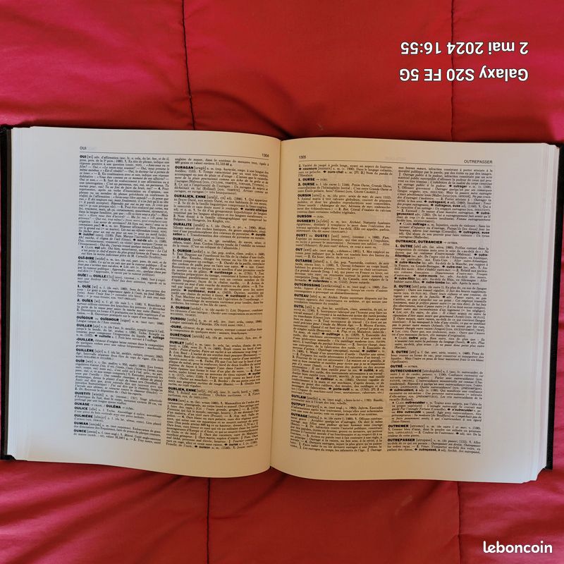 LIVRES - Larousse de la langue française - 2 volumes (image 5)