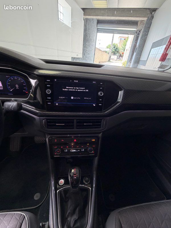Volkswagen t-cross 1.0 tsi 116 cv boîte auto 45900kms 2020 garantie de 3 mois à 5 ans (image 4)