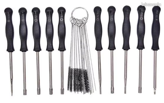 Kit De 6 Tournevis Pour Réglage Carburateur Moteur 2 Temps - Neuf, Générique, Conforme FR239455