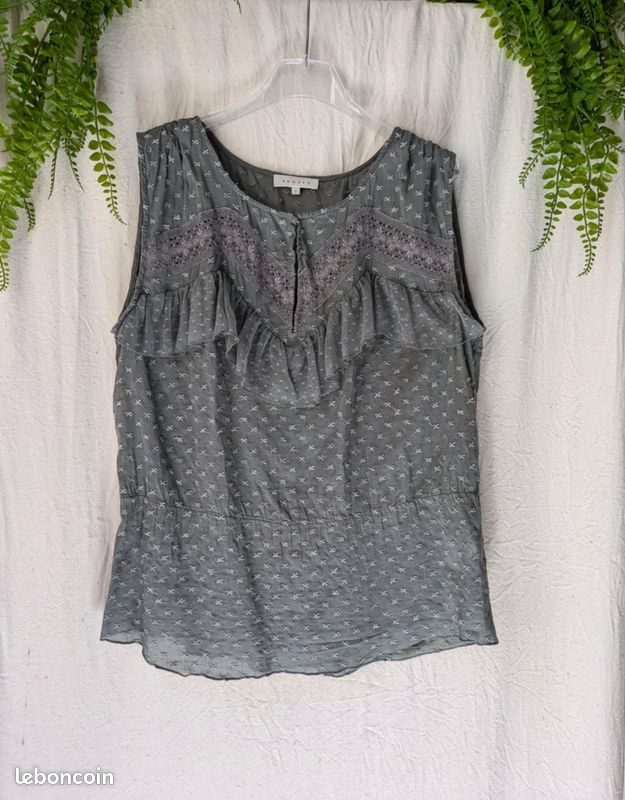 Blouse Sans Manches Femme T-38 | Occasion Très Bon état, Multicolore