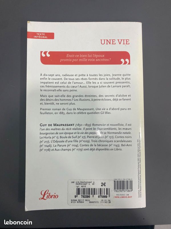 Une vie (image 2)
