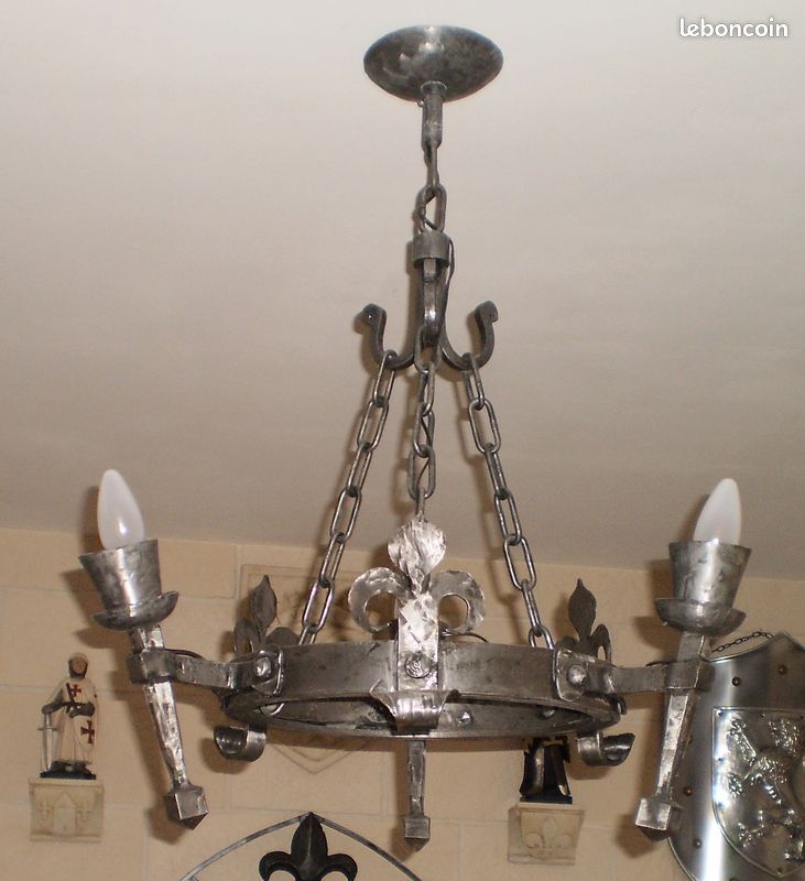 Lustre fer forgé (image 1)