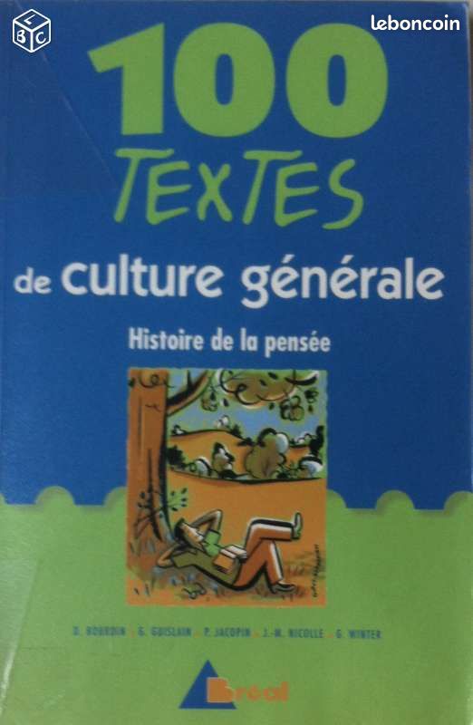 Edition Bréal : 100 textes de culture générale (image 1)