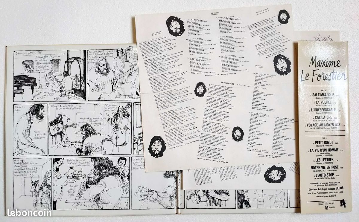 Maxime Le Forestier 33T Vinyle (image 2)