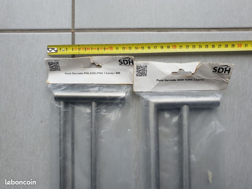 Porte serviettes inox (image 4)