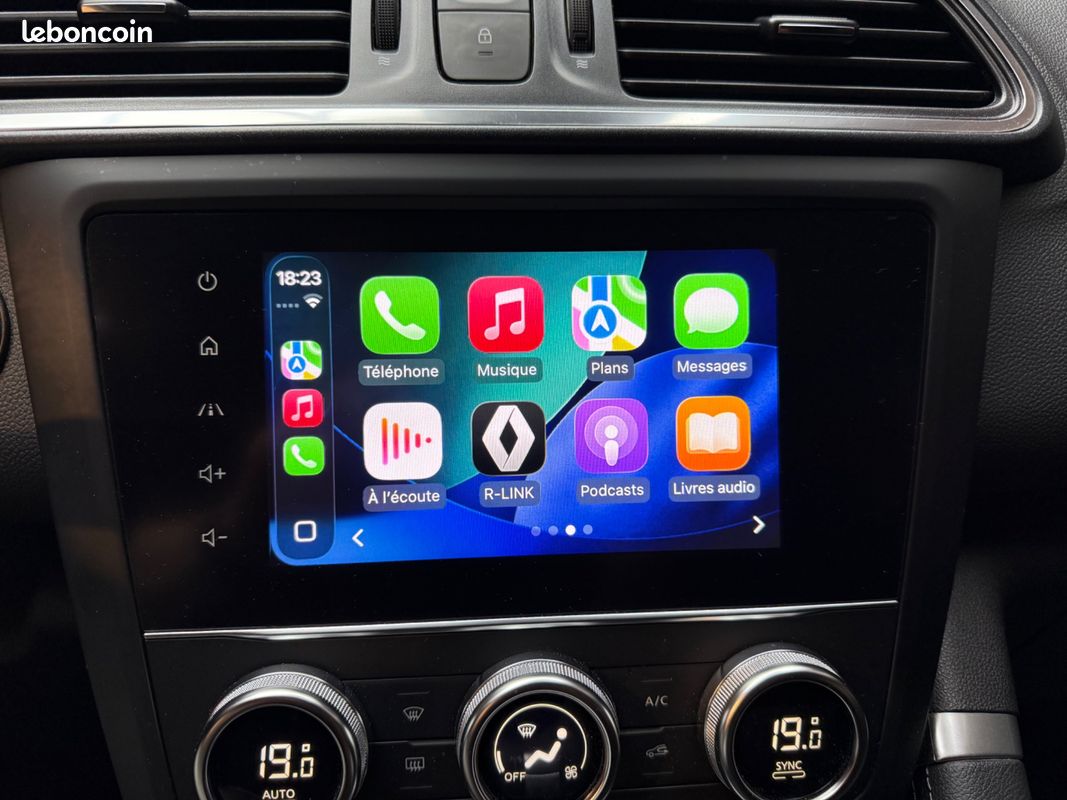 Renault kadjar 1.3 tce 160 intens edc bva / attelage / detecteurs angles morts / applecarplay / bose (image 11)