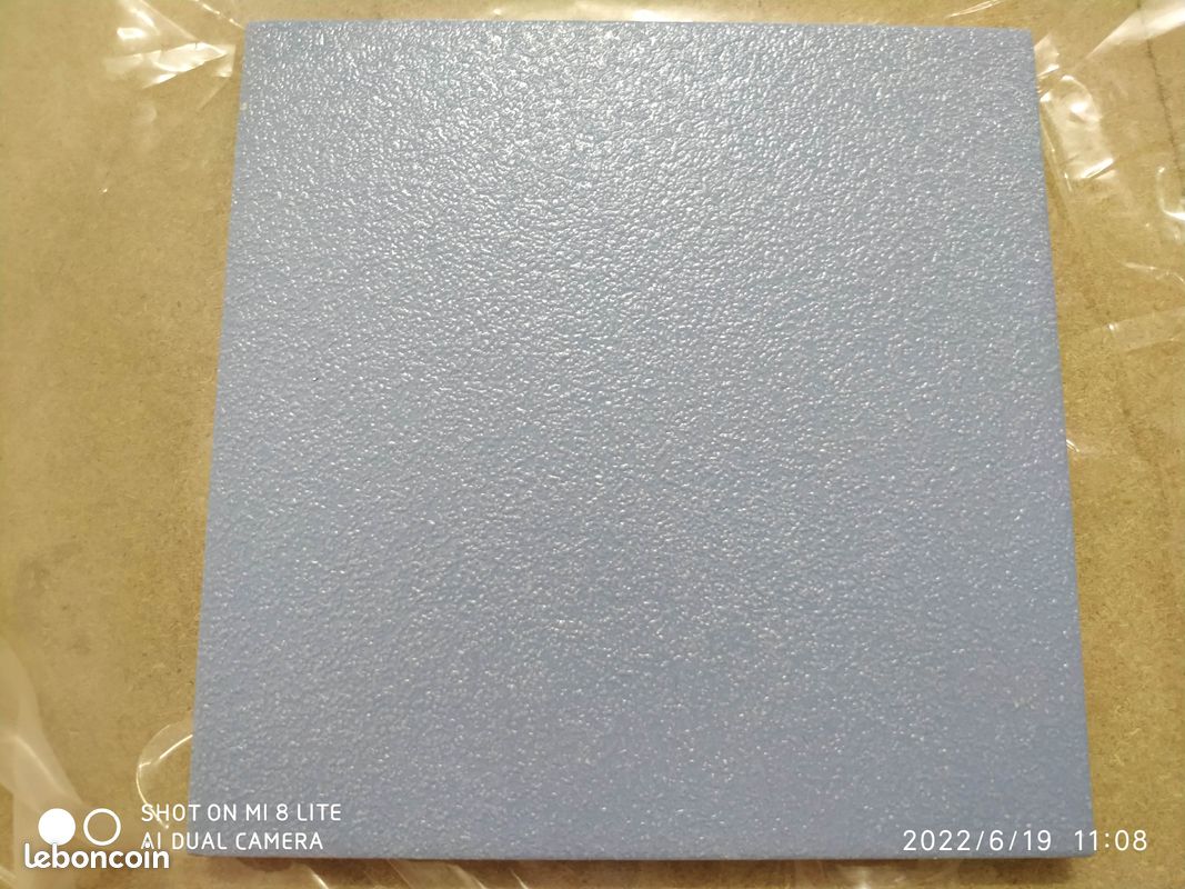 Carrelage fond douche Marazzi bleu 20x20 cm (image 4)