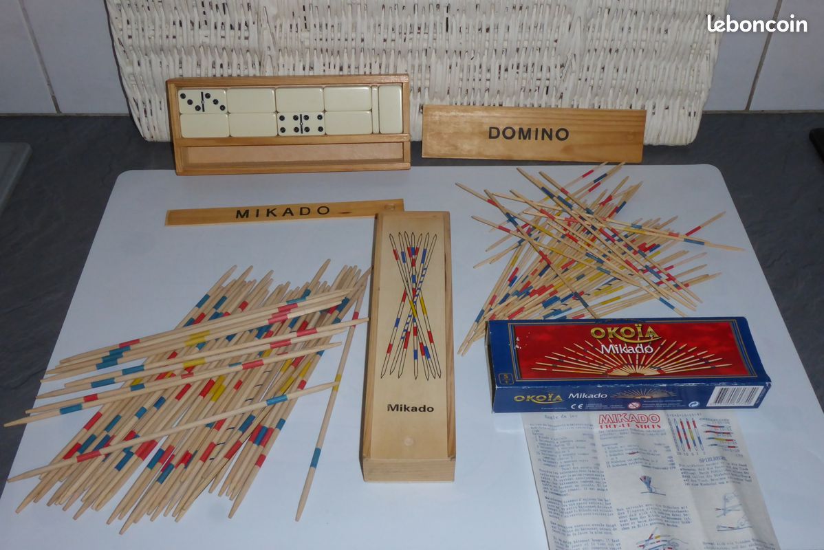 Jeu de dominos et mikados (image 3)